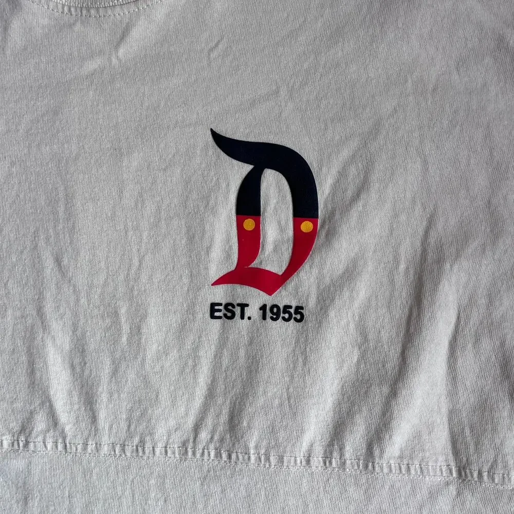Disneyland Resort Spirit Jersey Unisex Adult XL Tan Disney Characters